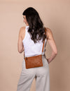 Perfectly Imperfect - Lexi -  Cognac Woven Classic Leather