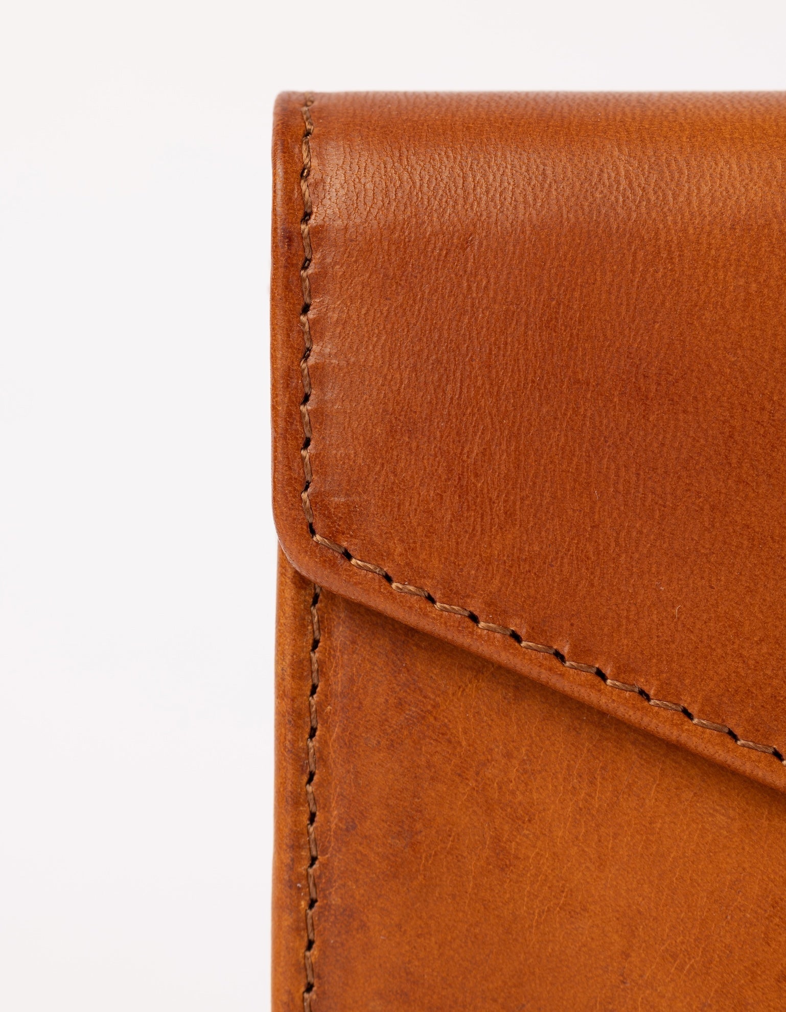 Envelope Pixie - Cognac Classic Leather