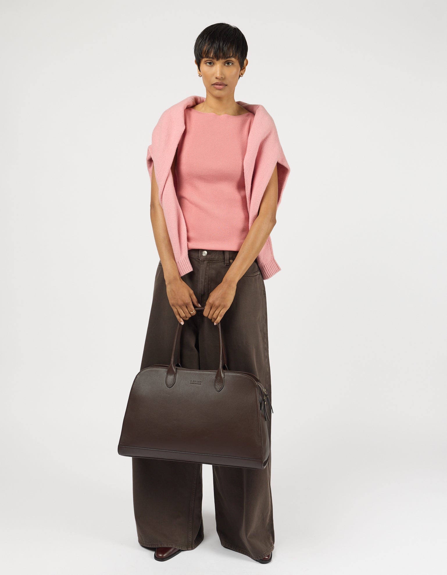 Alma 15/16" - Chocolate Soft Grain Leather