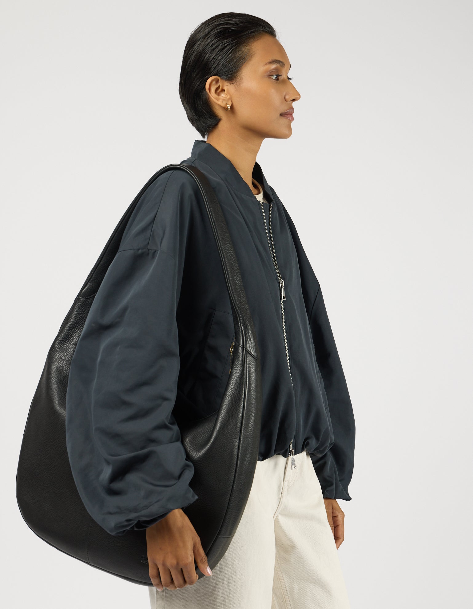 Coco Grand - Black Soft Grain Leather