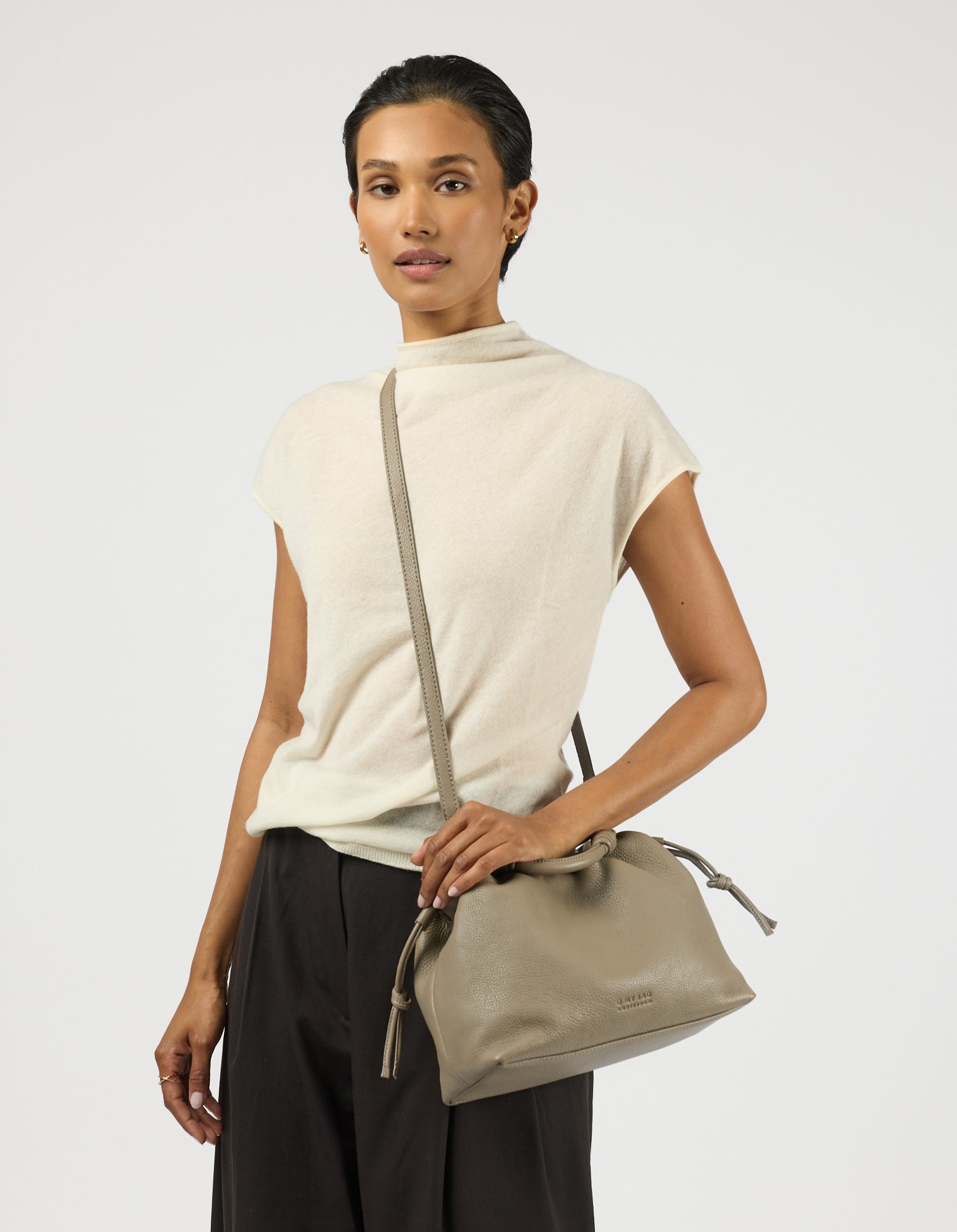 Kiki Midi - Clay Soft Grain Leather