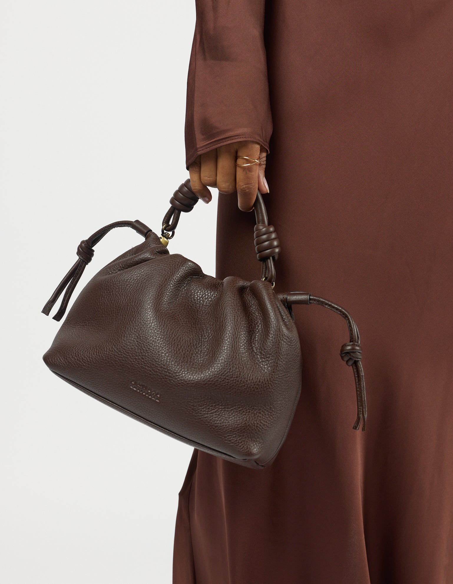 Kiki Mini - Chocolate Soft Grain Leather