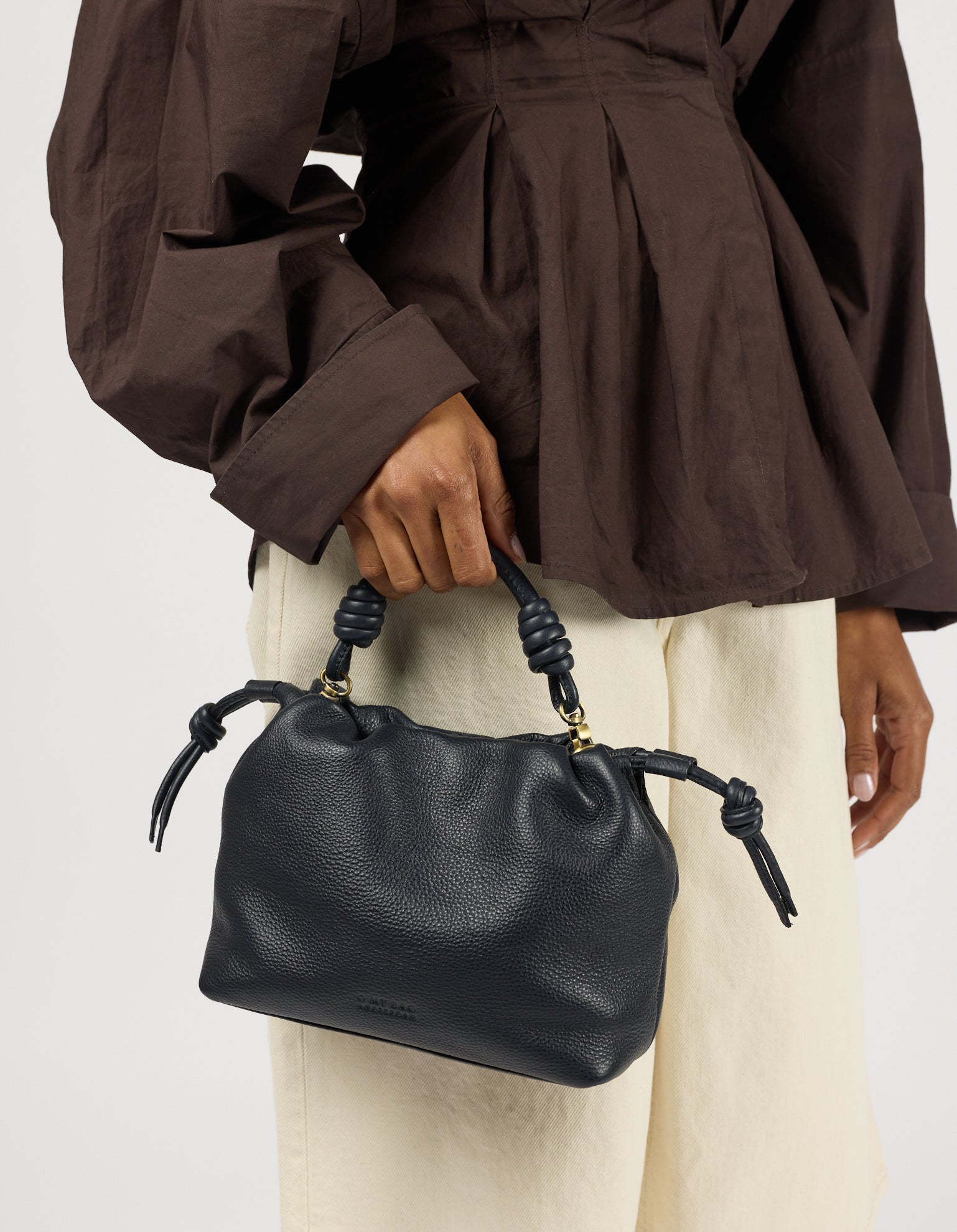 Kiki Mini - Universe Blue Soft Grain Leather