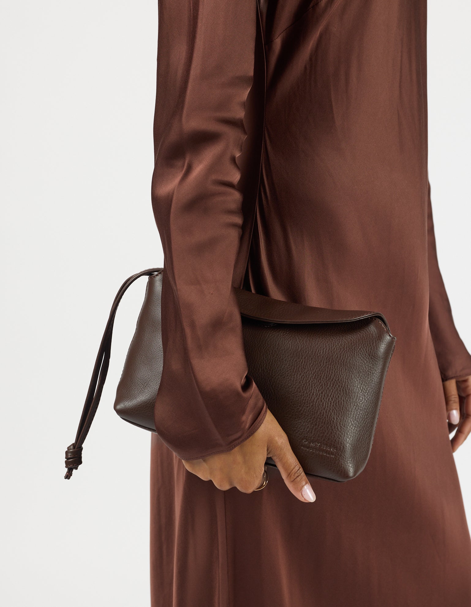 Sienna Mini - Chocolate Soft Grain Leather