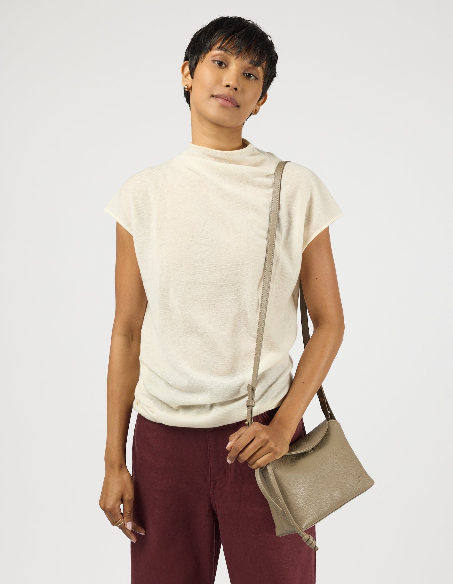 Sienna Mini - Clay Soft Grain Leather