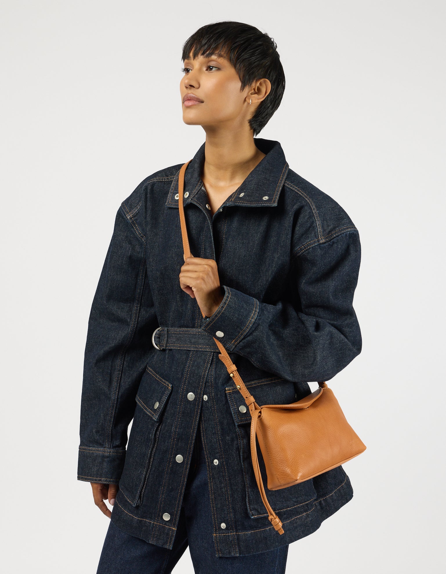 Sienna Mini - Wild Oak Soft Grain Leather