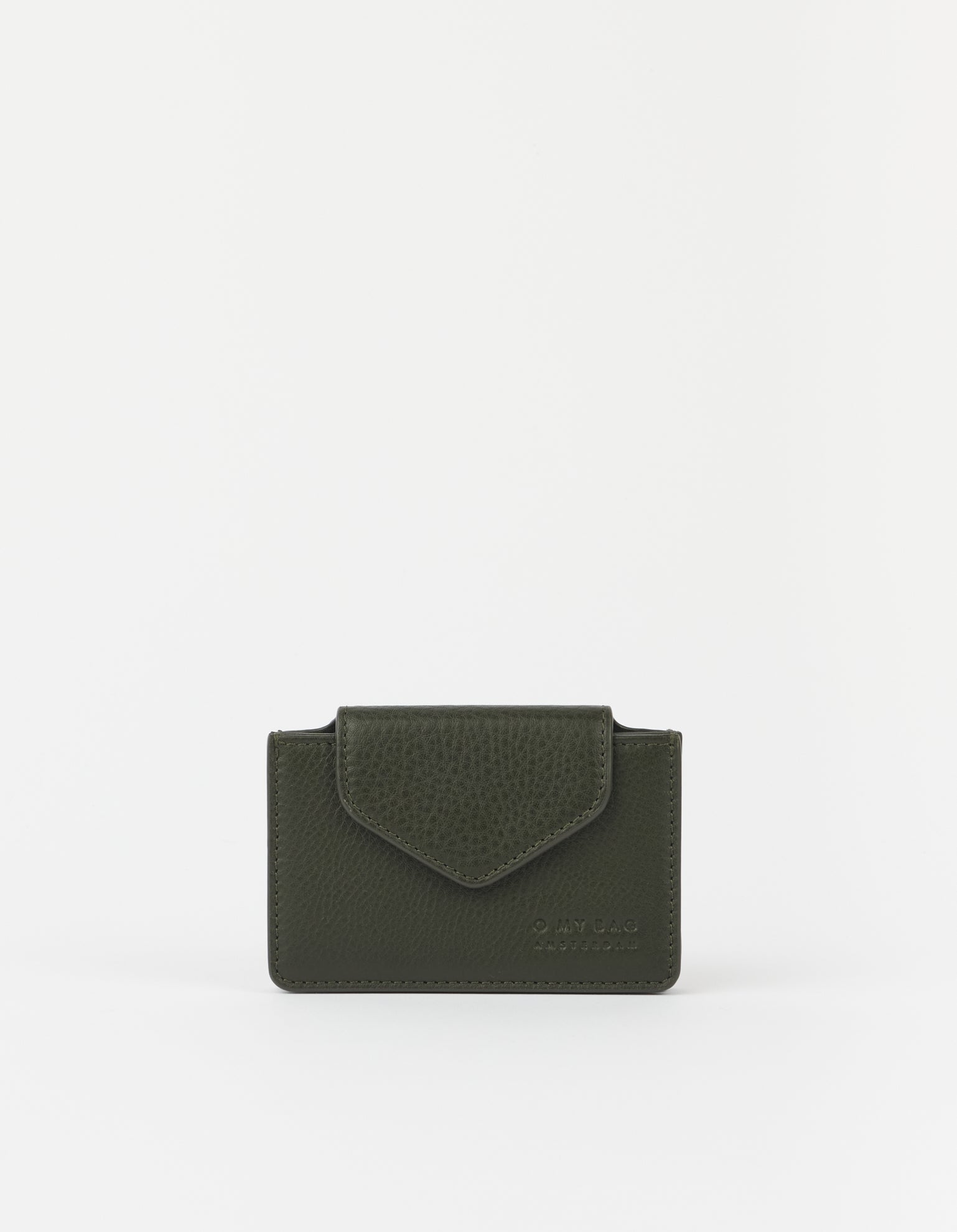 Harmonica Wallet - Moss Soft Grain Leather