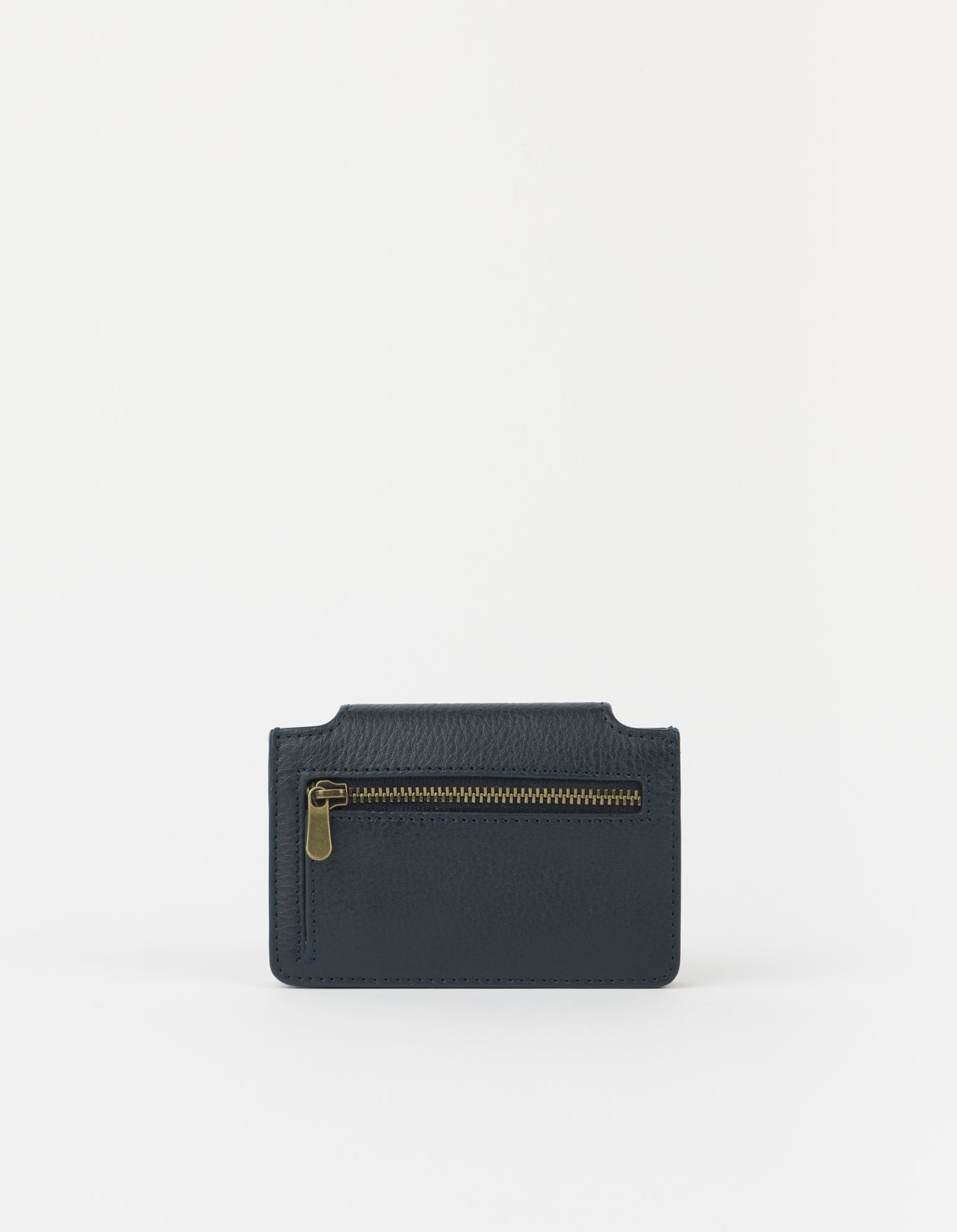 Harmonica Wallet - Universe Blue Soft Grain Leather
