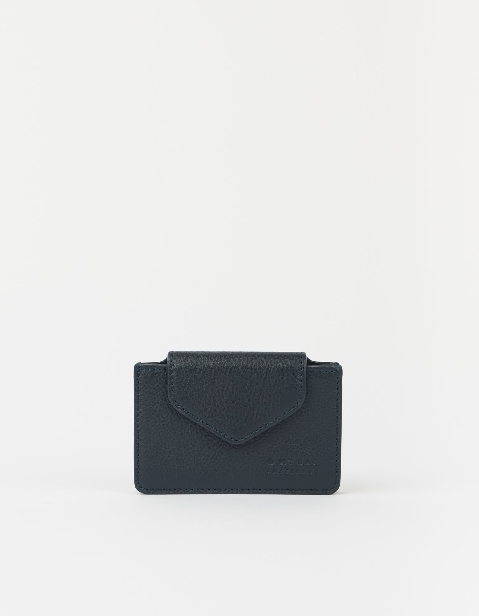 Harmonica Wallet - Universe Blue Soft Grain Leather