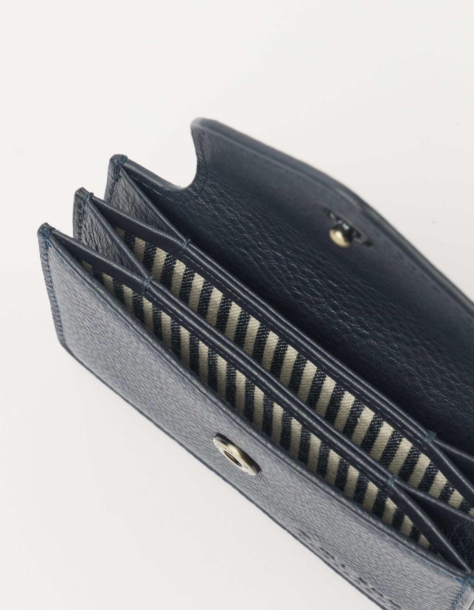 Harmonica Wallet - Universe Blue Soft Grain Leather