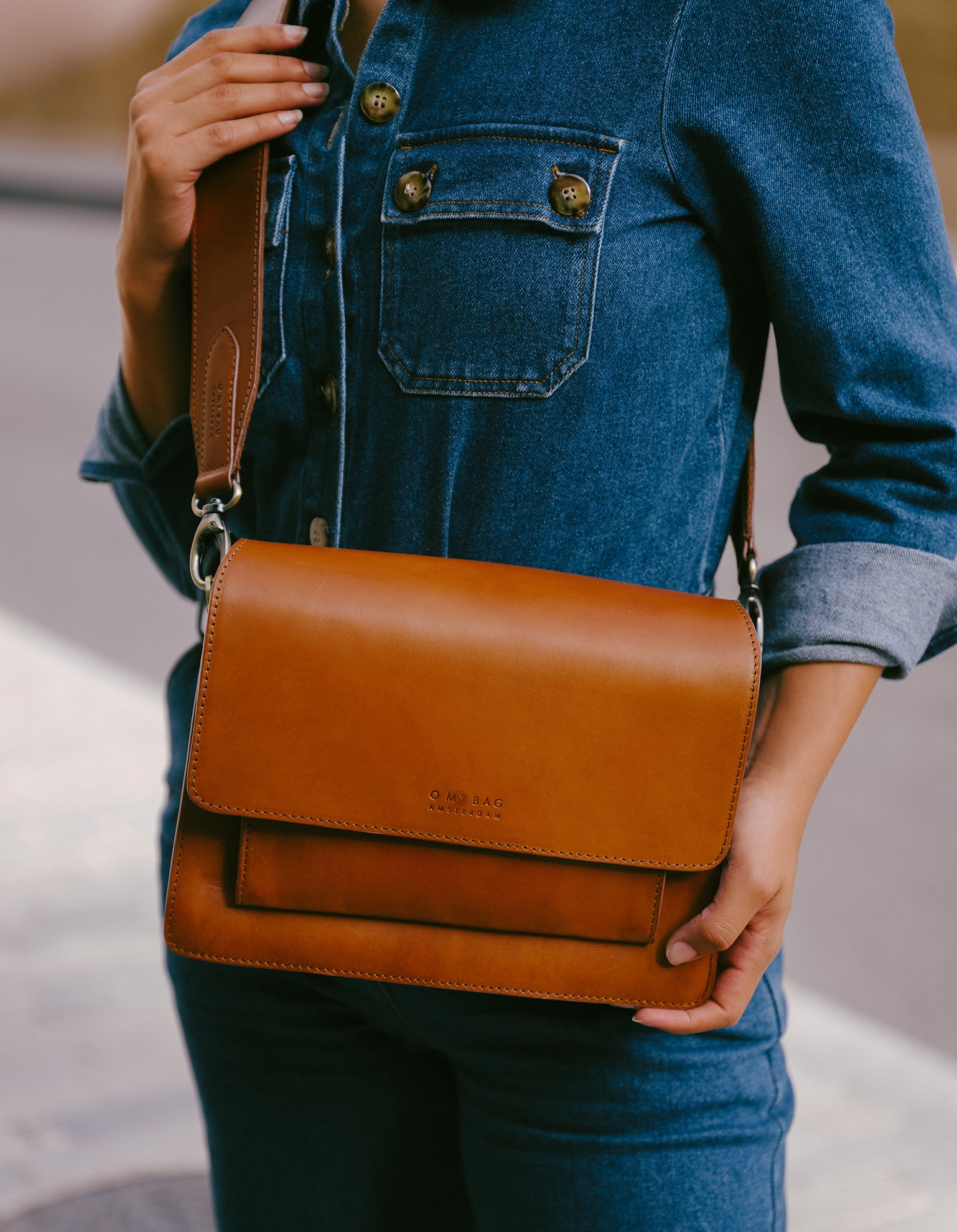 Harper - Cognac Classic Leather