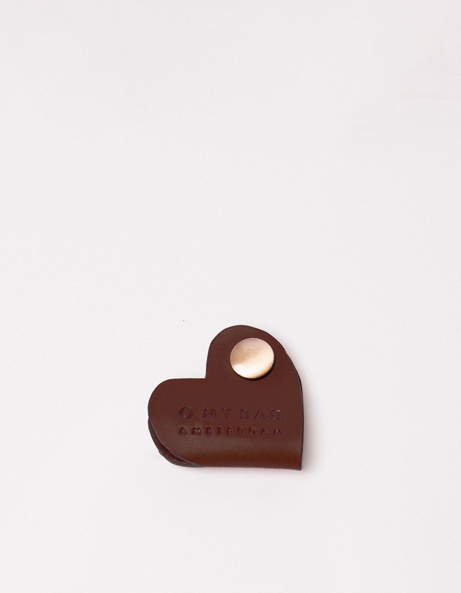 Heart Cord Taco - Chocolate Classic Leather