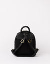 Back product image of Ivy black soft grain leather backpack