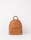 Front product image of Ivy wild oak soft grain leather backpack