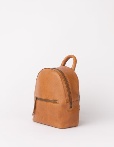 Ivy Mini-Rucksack - Wild Oak Soft Grain Leder