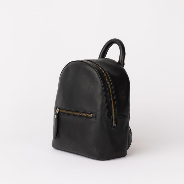 black faux leather backpack india Ivy Mini Backpack