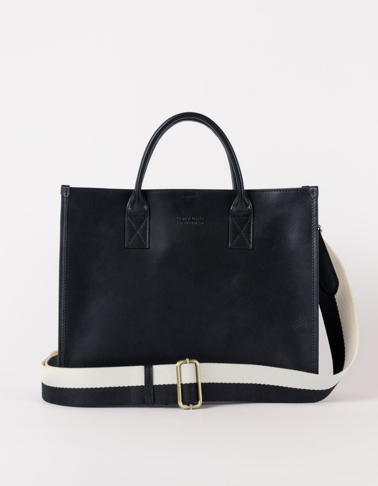 Structured hotsell leather tote