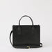 Jackie Midi + Leather Strap - Black Classic Leather