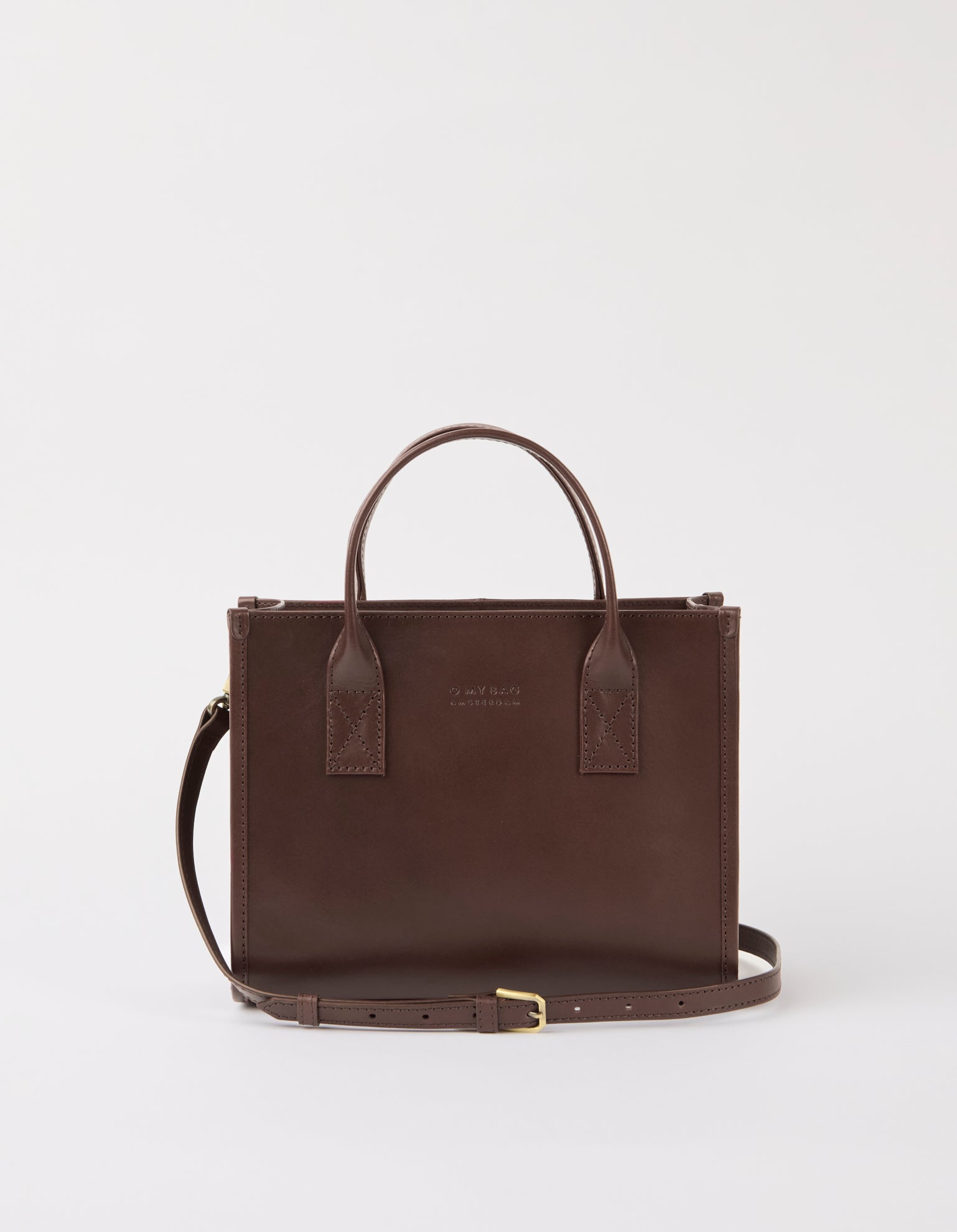 Jackie Midi + Leather Strap - Chocolate Classic Leather