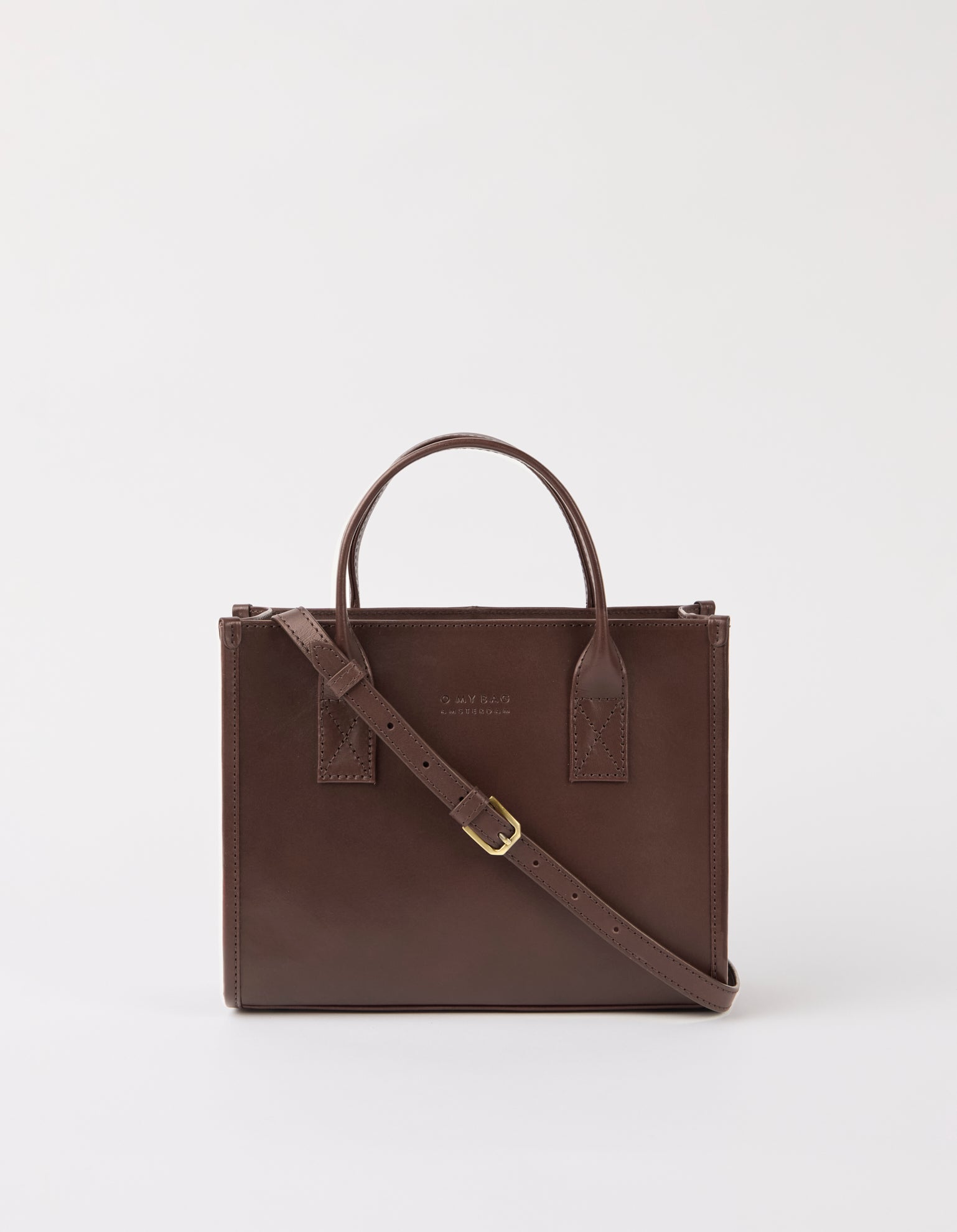 Jackie Midi + Leather Strap - Chocolate Classic Leather