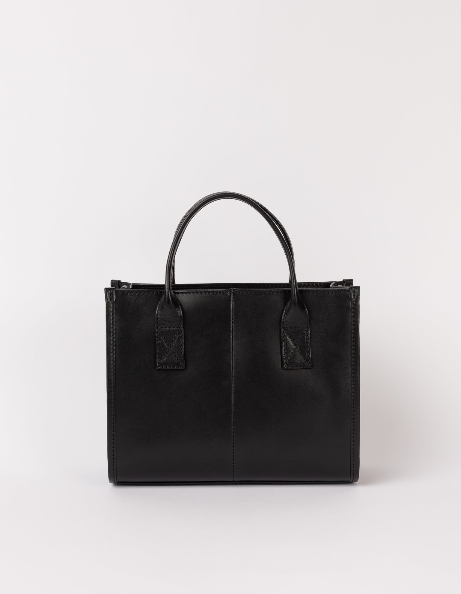 Jackie Jackie Midi - Black Classic Leather