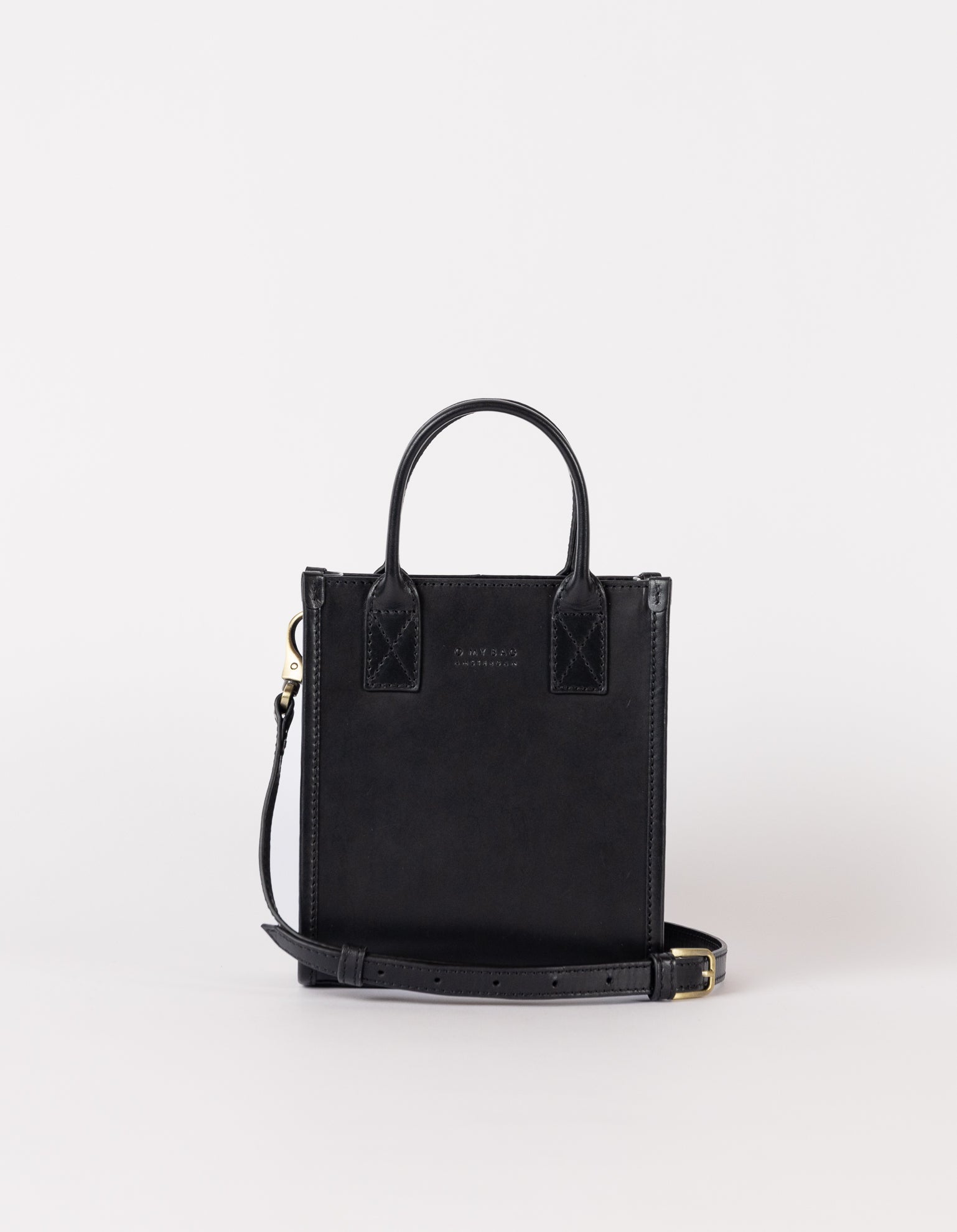Jackie Mini Black Classic Leather