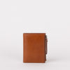 Front product image of Jamie Wallet cognac classic leather