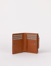 Inside product image of Jamie Wallet cognac classic leather