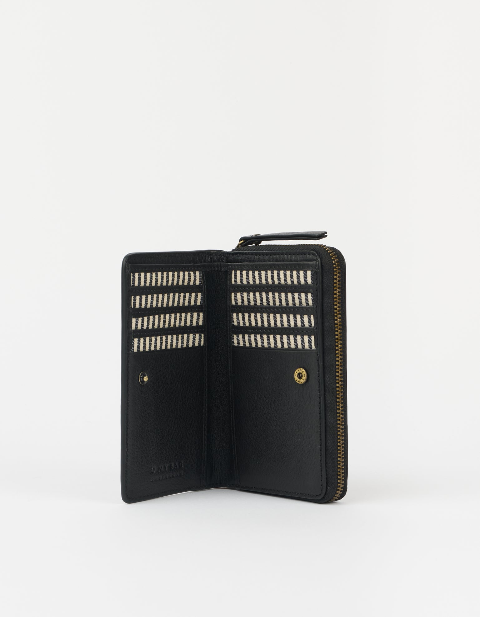 Jett Wallet - Black Soft Grain Leather