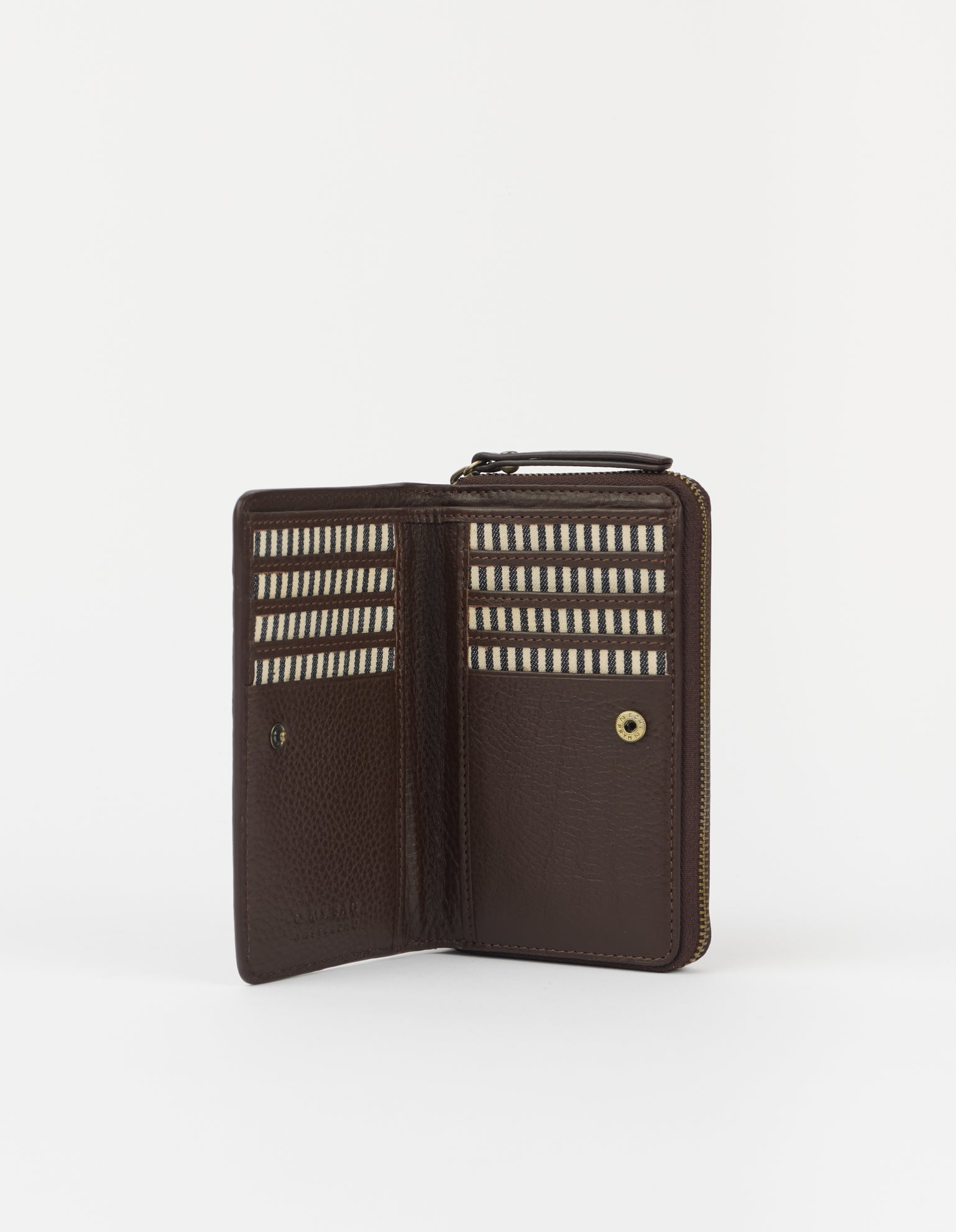 Jett Wallet - Chocolate Soft Grain Leather