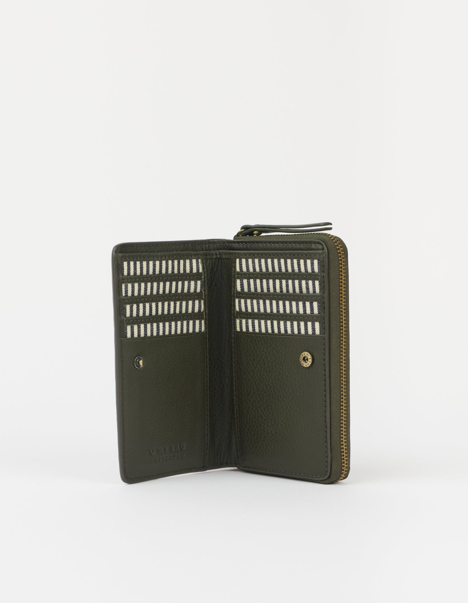 Jett Wallet - Moss Soft Grain Leather