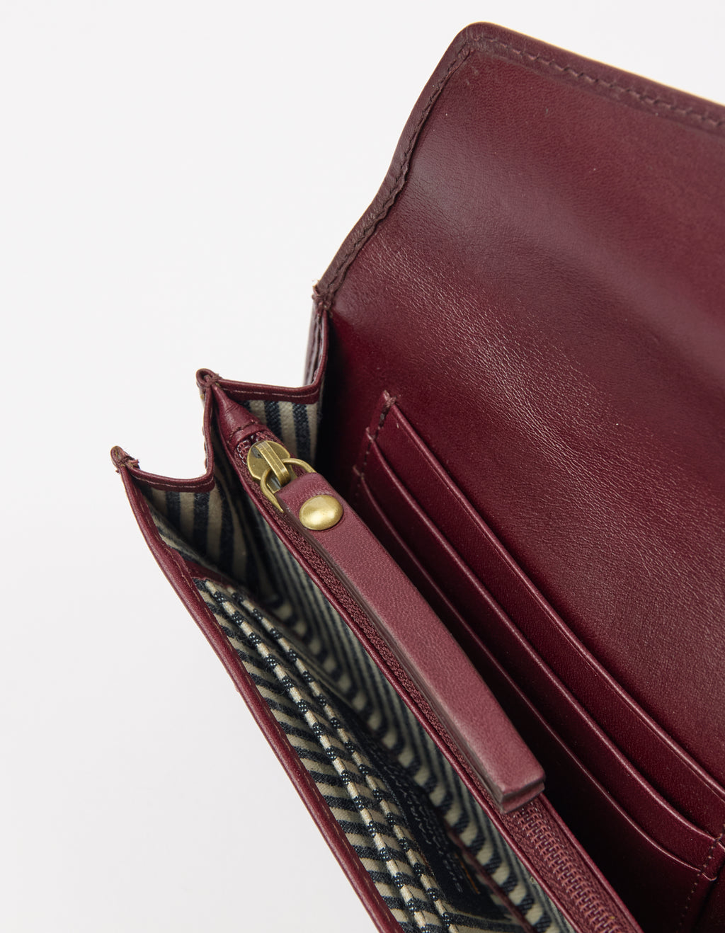 Jo's Purse - Dark Cherry Classic Leather