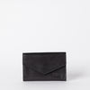 Black classic leather purse - front product image