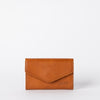 Cognac classic leather purse - front product image