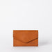 Cognac classic leather purse - front product image