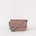 Front view of Kendalini in Pale Mauve-coloured leather with strap