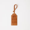Amsterdam Bag Charm - Wild Oak Soft Grain Leather