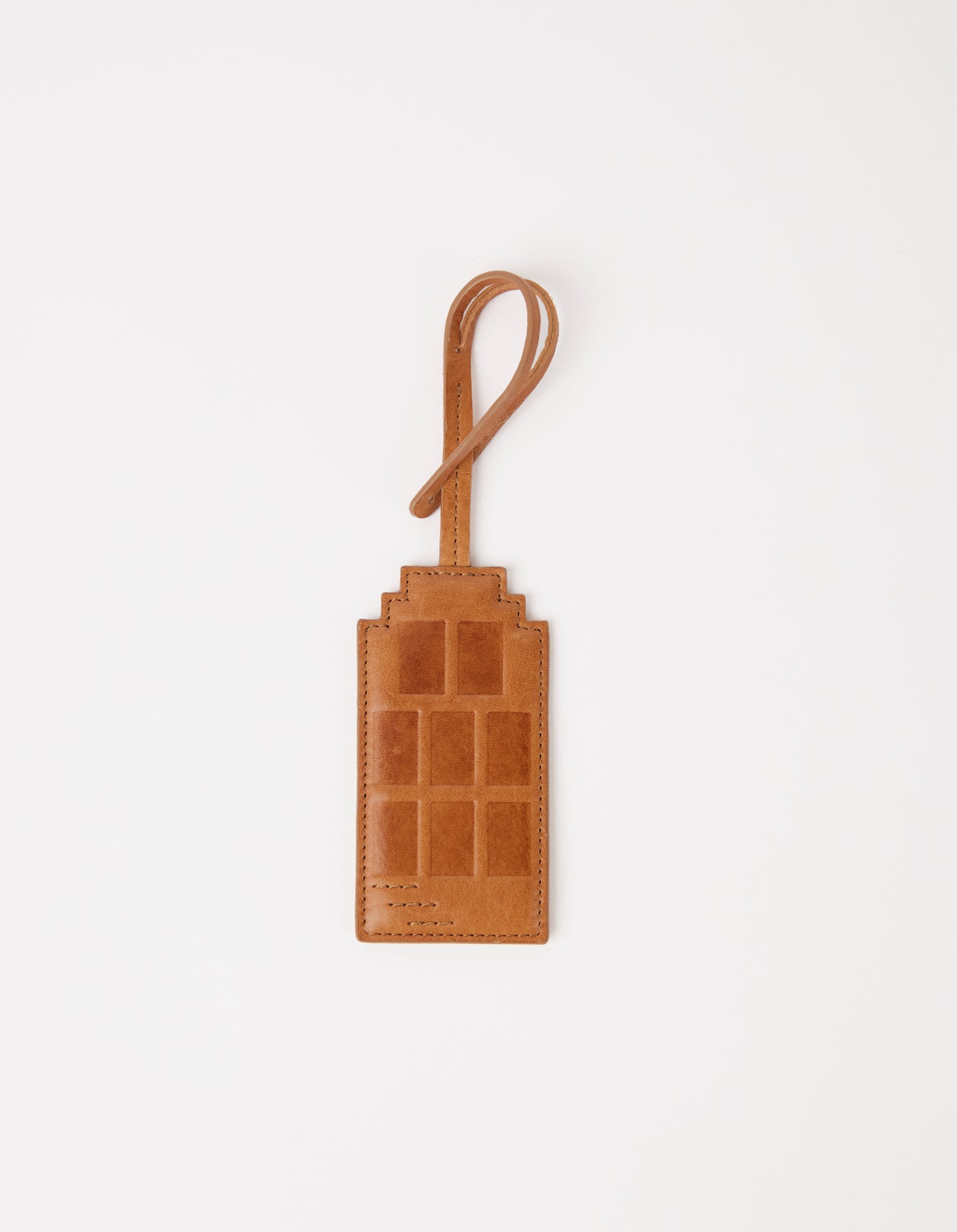Amsterdam Bag Charm - Wild Oak Soft Grain Leather