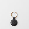 Black Leather Key ring - front product image
