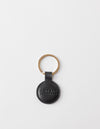 Black Leather Key ring - front product image