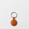 Cognac Leather Key ring - front product image