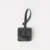 Harper Bag Charm - Black Classic Leather