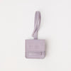 Harper Bag Charm - Lavender Classic Leather