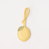 Lemon Bag Charm - Butter Yellow Classic Leather