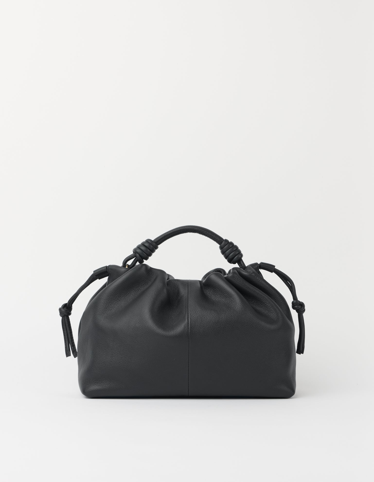 Kiki Midi - Black Soft Grain Leather