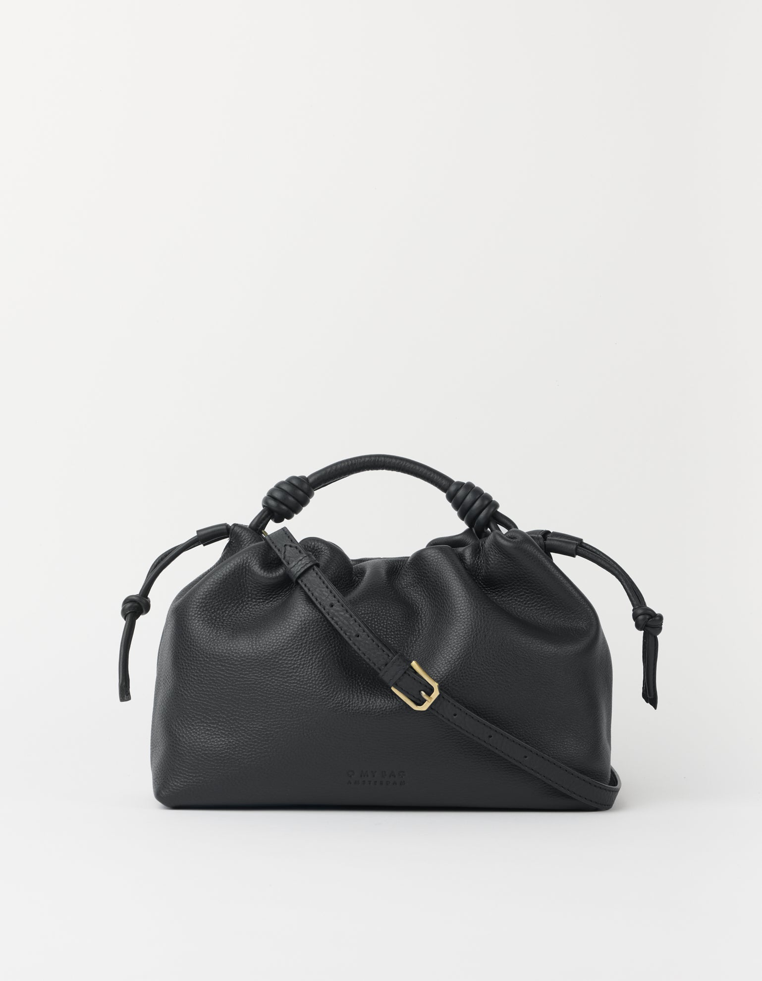 Kiki Midi - Black Soft Grain Leather