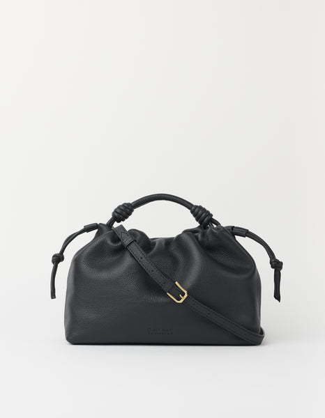 Kiki Midi - Black Soft Grain Leather