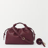 Kiki Midi & Pom Pom Charm Set - Dark Cherry