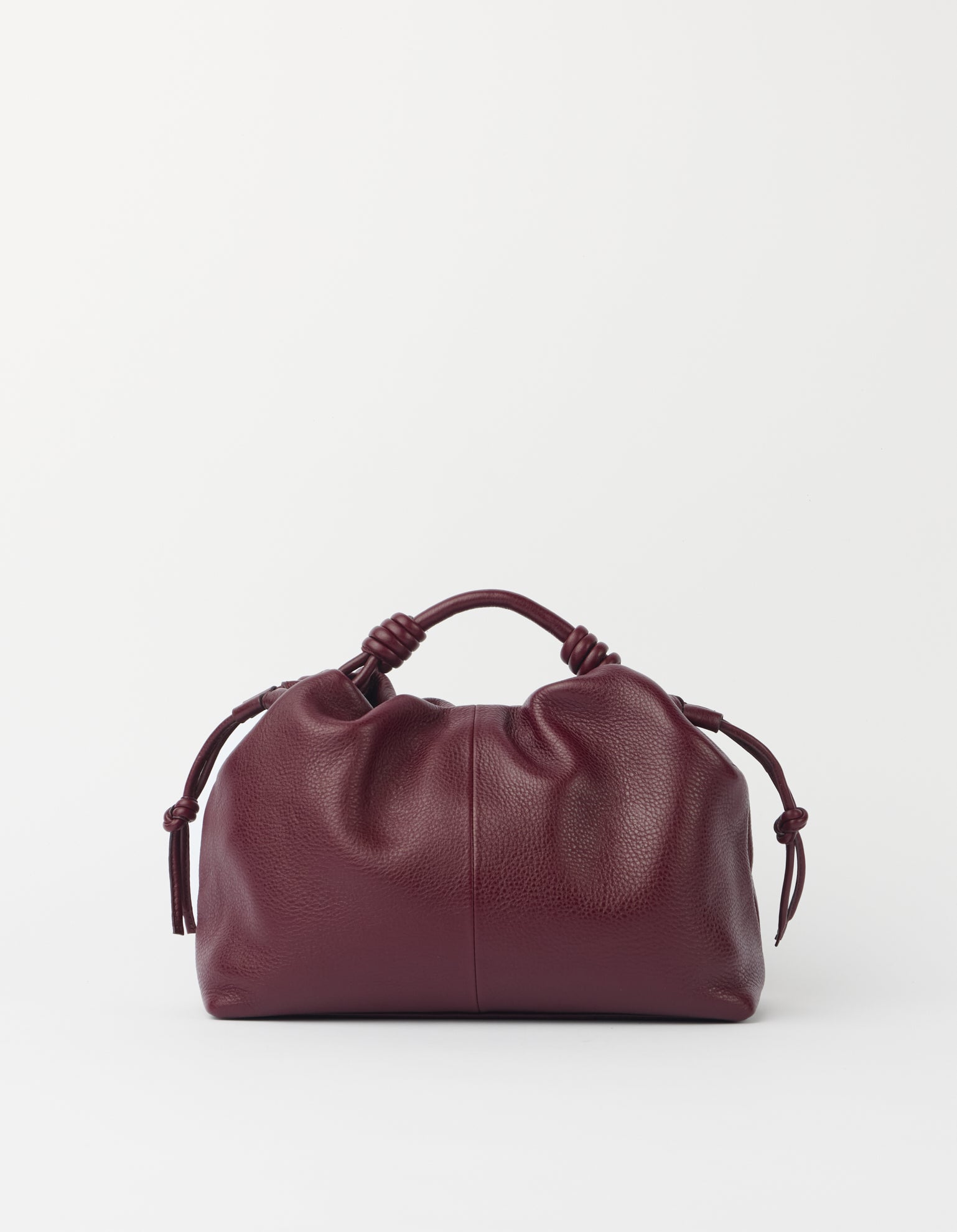 Kiki Midi - Dark Cherry Soft Grain Leather