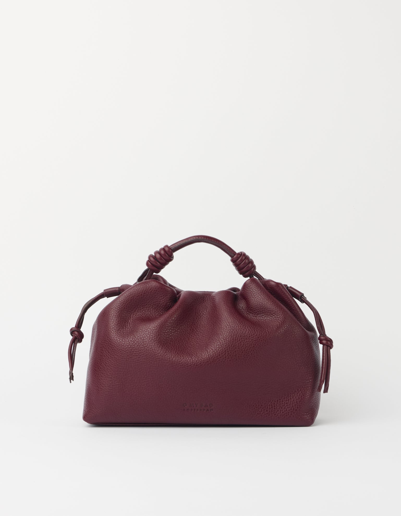 Kiki Midi - Dark Cherry Soft Grain Leather
